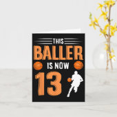 13e verjaardag Bysketbyll - Deze Byller is nu 13 Kaart (Gele Bloem)
