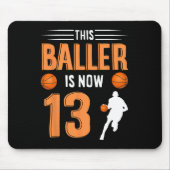 13e verjaardag Bysketbyll - Deze Byller is nu 13 Muismat (Voorkant)