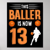 13e verjaardag Bysketbyll - Deze Byller is nu 13 Poster (Voorkant)