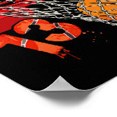 13e verjaardag Bysketbyll Fun 13 jaar oude Kinder  Poster (Hoek)