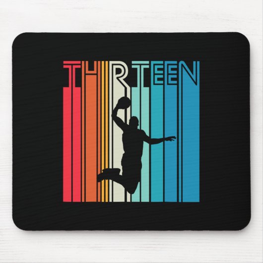 13e Verjaardag Bysketbyll Lover Gift 13 jaar oud R Muismat (Voorkant)