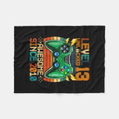 13e verjaardag Cadeaujongens Niveau 13 geopend 13 Fleece Deken (Voorkant (Horizontaal))