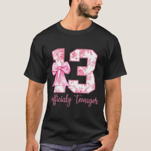 13e verjaardag Coquette Strik Officiële Tiener 13 T-shirt