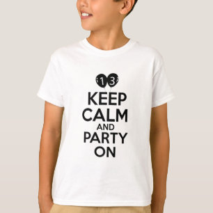 13e verjaardag design t-shirt