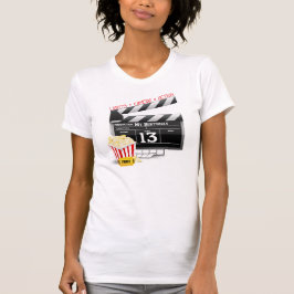 13e verjaardag filmpartij t-shirt