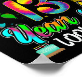 13e verjaardag Geweldige 13 jaar oud ziet er uit Poster (Hoek)