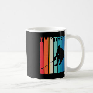 13e verjaardag Gift Dertien  ockey 13 jaar Koffiemok