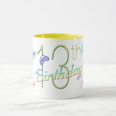 13e verjaardag Happy Mok (Midden)