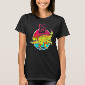 13e verjaardag I Parasaurolophus I Familie Matchin T-shirt