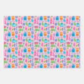 13e verjaardag inpakpapier vel (Voorkant 2)