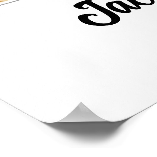 13e verjaardag Jubileum nummer 13 fotocollage Poster (Hoek)