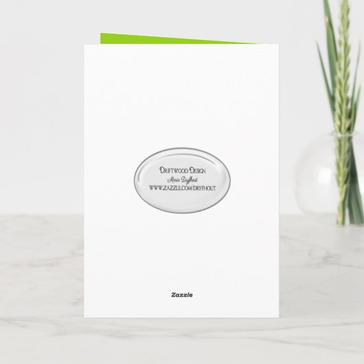 13e verjaardag kaart (Achterkant)