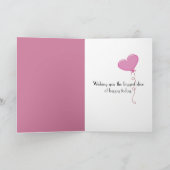 13e verjaardag kaart (Binnen)