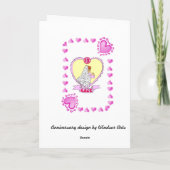 13e verjaardag - Kant Kaart (Achterkant)