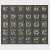 13e verjaardag Legendary 2008 Officiële tiener Cadeaupapier (Vlak)