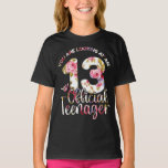 13e verjaardag meisjes 13 jaar tiener tiener t-shirt<br><div class="desc">13e verjaardag meisjes 13 jaar tiener tiener</div>
