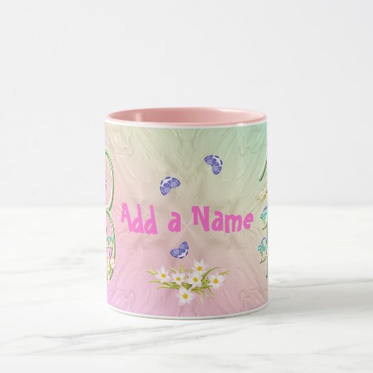 13e verjaardag Mok vlindertuin (Midden)