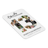 13e verjaardag officieel een tiener fotocollage magneet (Rechterzijde)