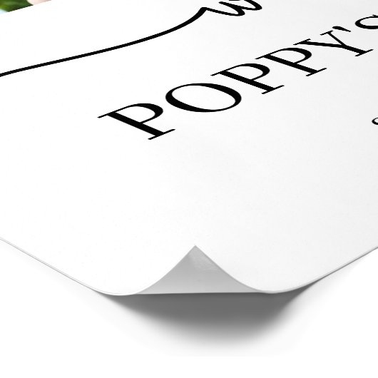 13e verjaardag officieel een tiener fotocollage poster (Hoek)