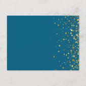 13e verjaardag officieel een tiener fotocollage uitnodiging briefkaart (Achterkant)