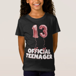 13e verjaardag Officiële Teenager Foil Balloons  T-shirt