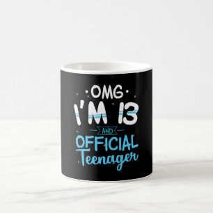 13e verjaardag Officiële Teenager Gift Koffiemok
