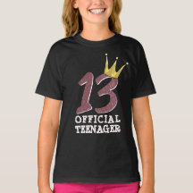13e verjaardag Officiële tiener Teen Girl Crown