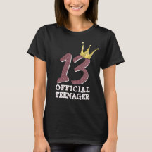 13e verjaardag Officiële tiener Teen Girl Crown