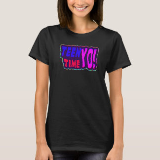 13e verjaardag Tiener Tijd Yo T-shirt