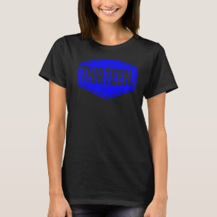 13e verjaardag van de 13-jarige jongen of meisje t-shirt