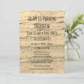 13e verjaardag van de Aangepaste leeftijd Sparkly Kaart (Staand voorkant)