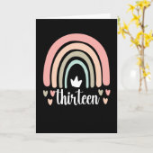 13e verjaardag van de Boho-regenboogpartij Kindere Kaart (Gele Bloem)