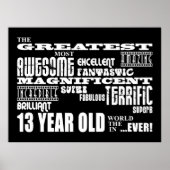 13e verjaardag van de finale van de grootste derti poster (Voorkant)