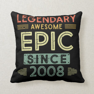 13e verjaardag van de Legendary 2008 Kussen