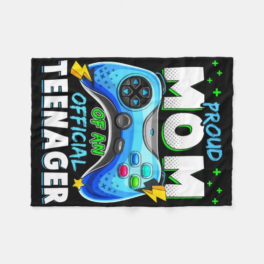 13e verjaardag van de officiële leerling van moede fleece deken (Voorkant (Horizontaal))