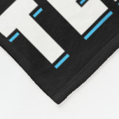 13e verjaardag van de officiële leerling van moede fleece deken (Hoek)