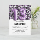 13e verjaardag van de proefkonijn Leopard Kaart (Staand voorkant)