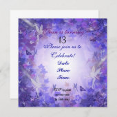 13e verjaardag van de uitnodiging tot het indienen (Voorkant / Achterkant)