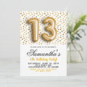 13e verjaardag van de uitnodiging tot het indienen (Staand voorkant)