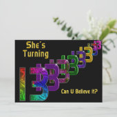 13e verjaardag van de uitnodiging tot het indienen (Staand voorkant)