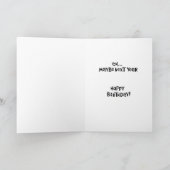 13e verjaardag van de zoon kaart (Binnen)