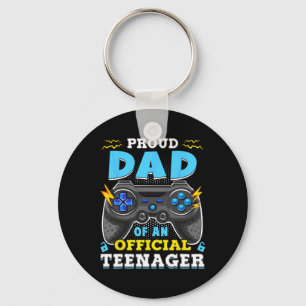 13e verjaardag van het dagboek Papa Officiële tien Sleutelhanger