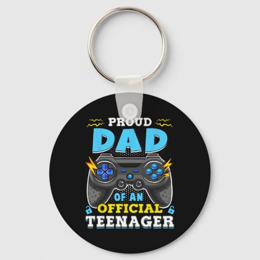 13e verjaardag van het dagboek Papa Officiële tien Sleutelhanger (Voorkant)