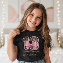 13e verjaardagscadeau Roze Luipaardprint Boog