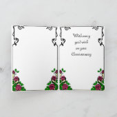 13e verjaardagskaart - waterlelies kaart (Binnen)