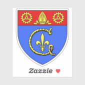 13e (XIII) arrondissement van Parijs - Gobelins Sticker (Vel)