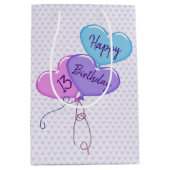 13e zondagse hartballonnen medium cadeauzakje (Voorkant)