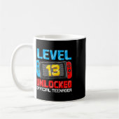 13th Birthday Game Level 13 Ontgrendeld Officiële  Koffiemok (Links)