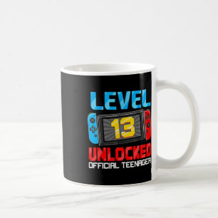 13th Birthday Game Level 13 Ontgrendeld Officiële  Koffiemok