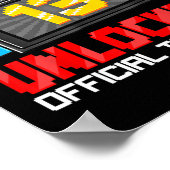 13th Birthday Game Level 13 Ontgrendeld Officiële  Poster (Hoek)